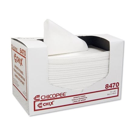 Chicopee Chix, Sports Towels, 14 X 24, White, 6PK 8470